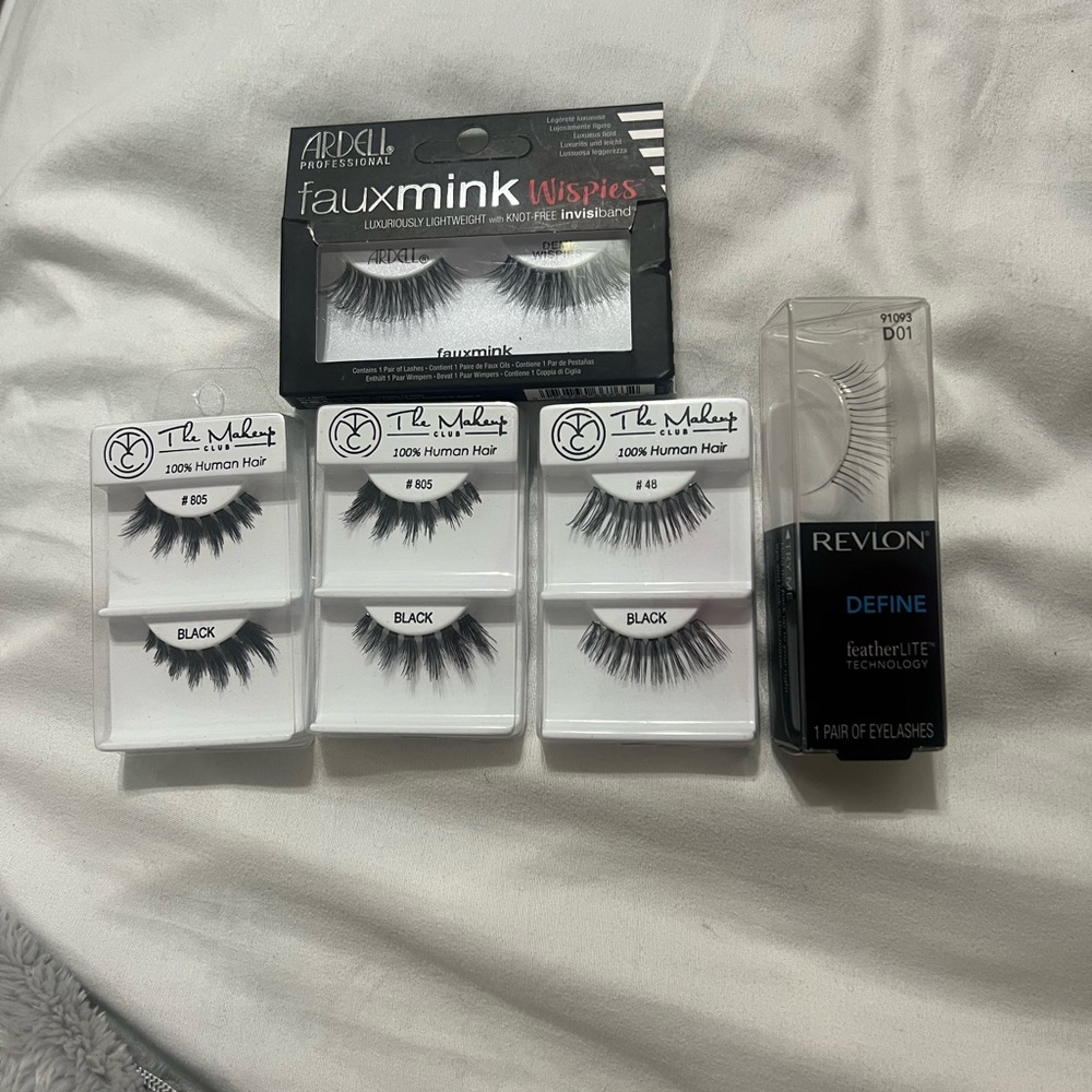 Ardell and Revlon False Eyelash Set